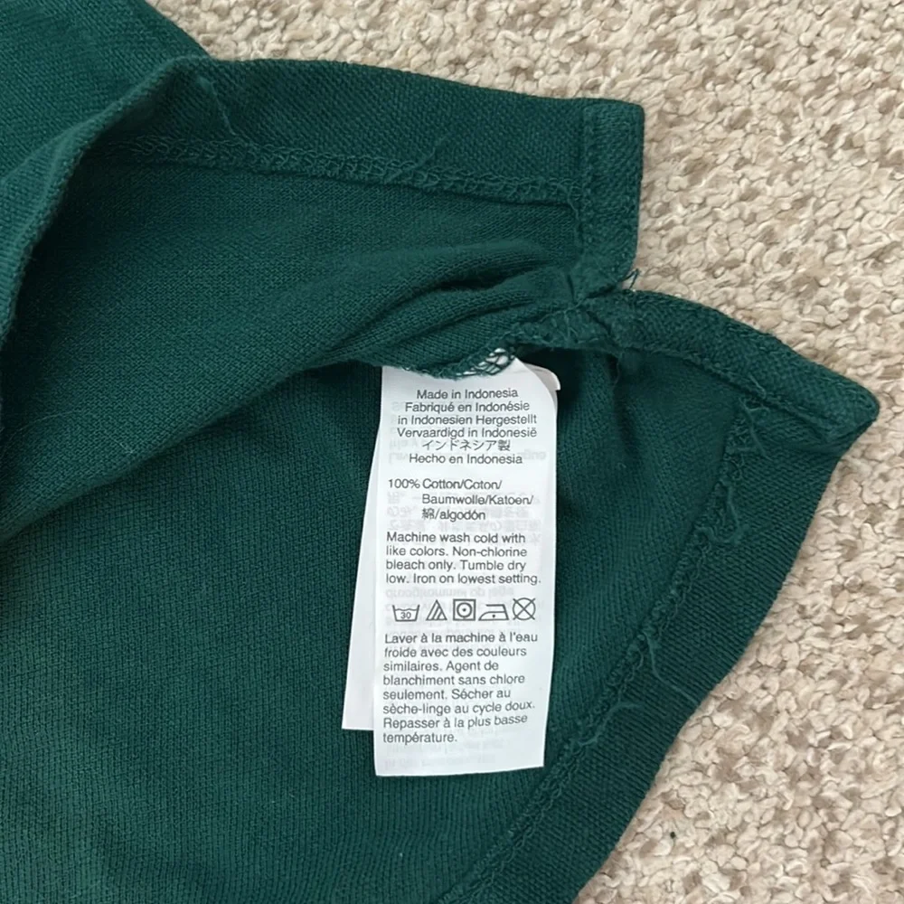 J.Crew Crewcuts Green Polo Shirt, 4-5t. - Picture 6 of 7